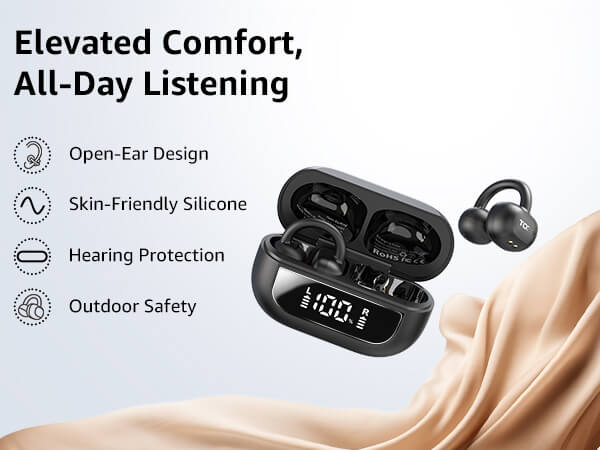 elevated comfort, all-day listening